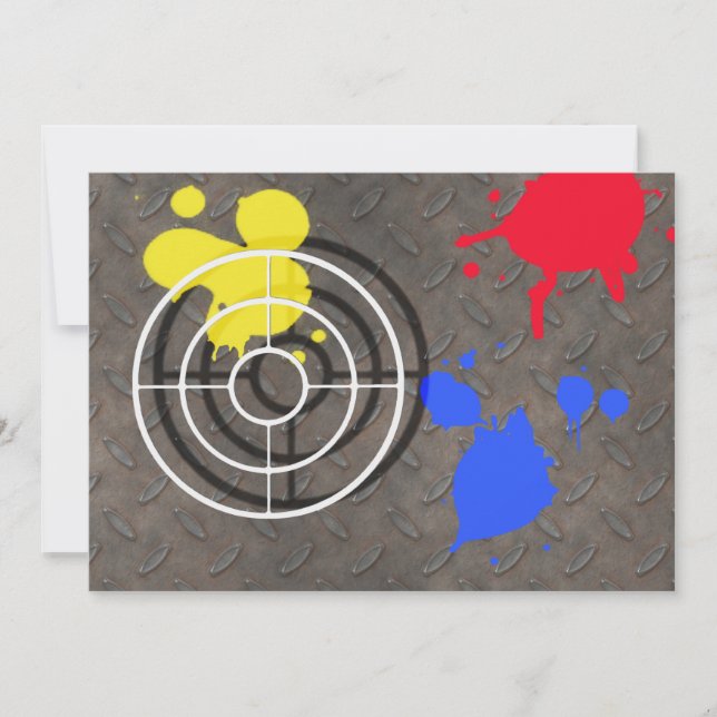 Betrodd hastighet med GUN-synlighet Inbjudningar (Framsida)