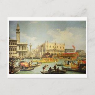 Betrothal of the Venetian Doge Vykort