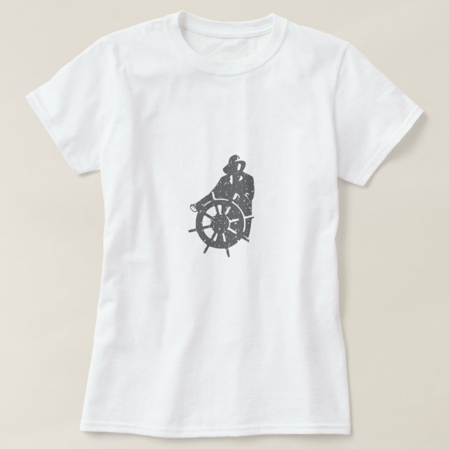 Betrott efter T-Shrts 1849 Tee Shirt (Design framsida)