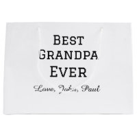 Bets Grandpa, morfar presenter enkel namn