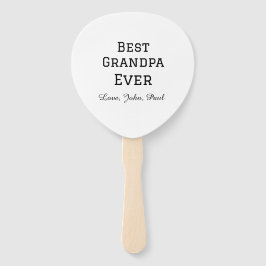 Bets Grandpa, morfar presenter enkel namn