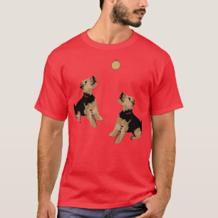 Betsi Welsh Terrier-juldesign T Shirt
