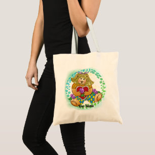 Betsy Bear Love shoppingväska Tygkasse