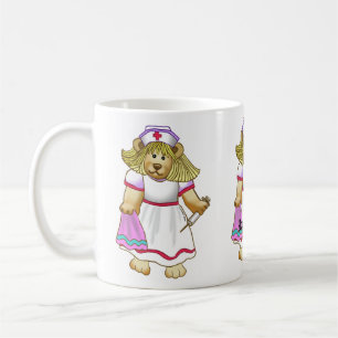 Betsy Bear Nurse mugg