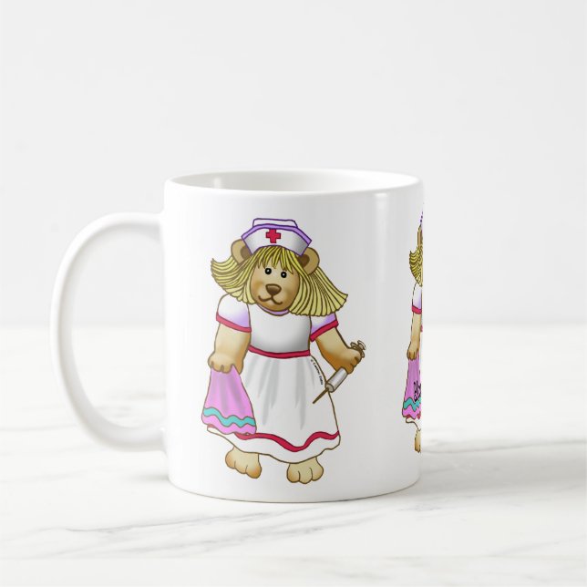 Betsy Bear Sjuksköterska mugg (Vänster)
