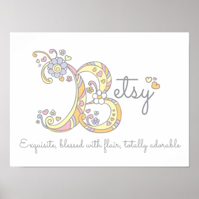 Betsy betyder poster (Framsidan)
