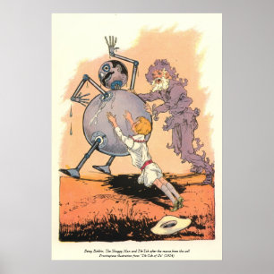 Betsy Bobbin, Shaggy Man och Tik-Tok Poster