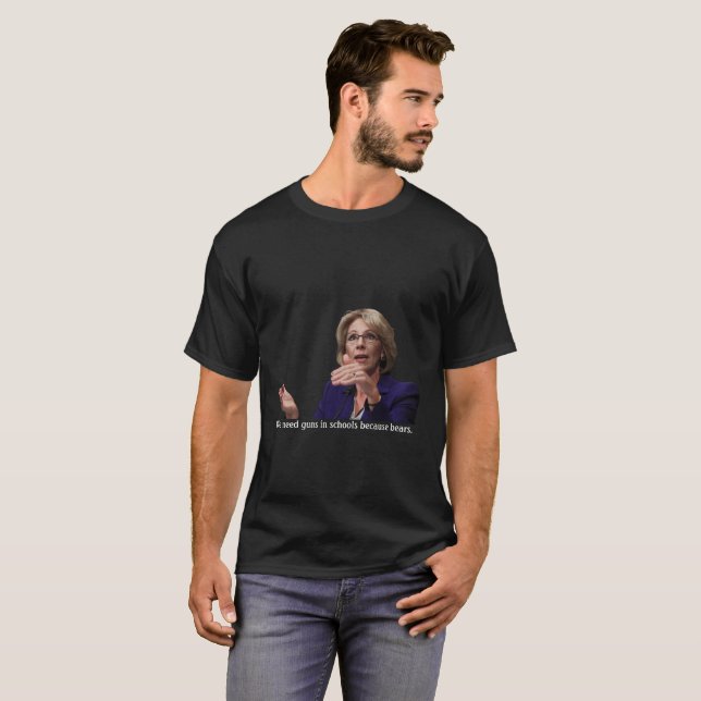 Betsy DeVos T-shirt (Hel framsida)