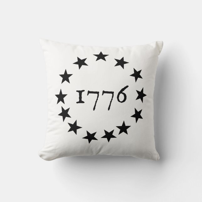 Betsy Ross 1776 Kudde (Framsida)