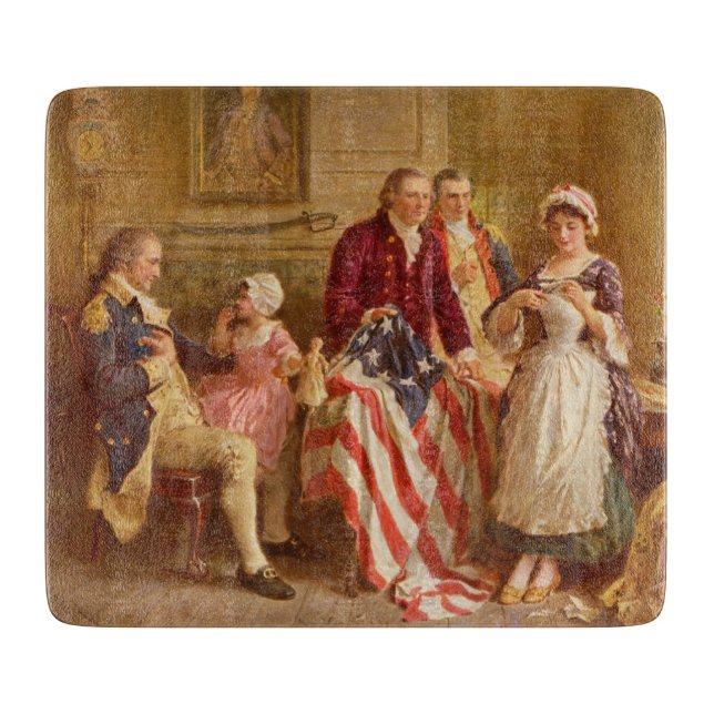 Betsy Ross, 1777 (Amerikansk historia) (USA Patrio (Framsidan)