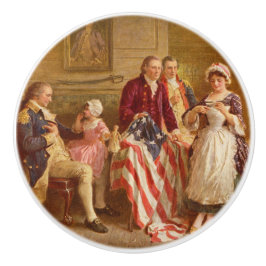 Betsy Ross, 1777 (Amerikansk historia) (USA Patrio Knopp