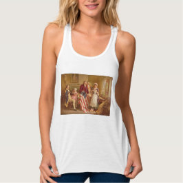 Betsy Ross, 1777 (Amerikansk historia) (USA Patrio Linne Med Racerback