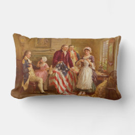 Betsy Ross, 1777 (Amerikansk historia) (USA Patrio Lumbarkudde