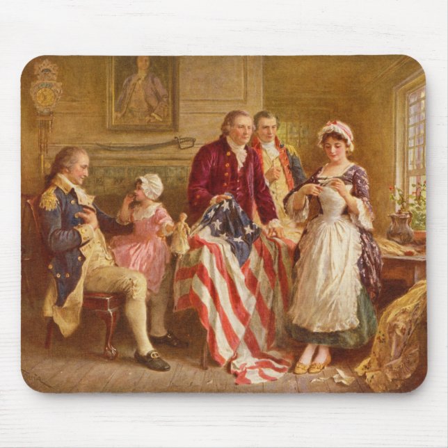 Betsy Ross, 1777 (Amerikansk historia) (USA Patrio Musmatta (Framsidan)