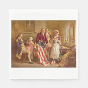 Betsy Ross, 1777 (Amerikansk historia) (USA Patrio Pappersservett