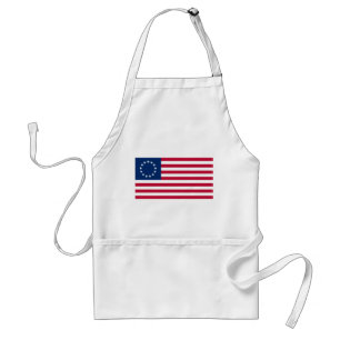 Betsy Ross American Flagga Förkläde