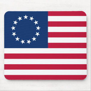 Betsy Ross American Flagga Musmatta