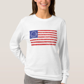 Betsy Ross American Flagga T Shirt