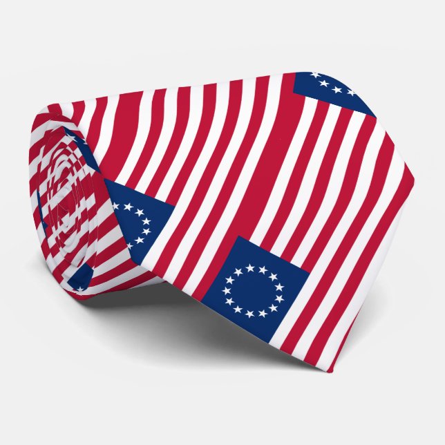 Betsy Ross amerikansk flagga Slips (Rullad)