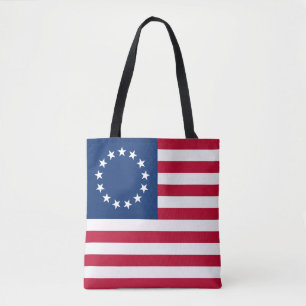Betsy Ross amerikansk flagga Tygkasse