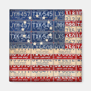 Betsy Ross amerikanska flaggan vid designturnpiken Magnet