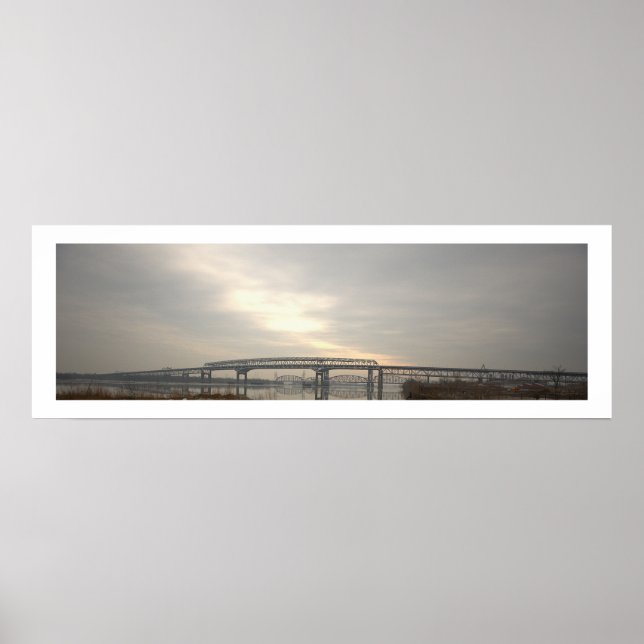 Betsy Ross Bridge Fotoaffisch Poster (Framsidan)