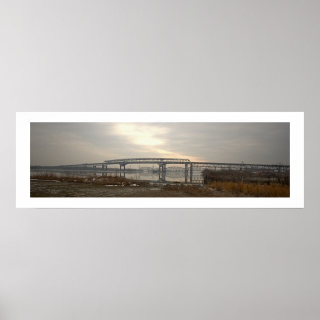 Betsy Ross Bridge Fotoaffisch Poster (Framsidan)