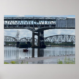 Betsy Ross Bridge Philadelphia Affisch