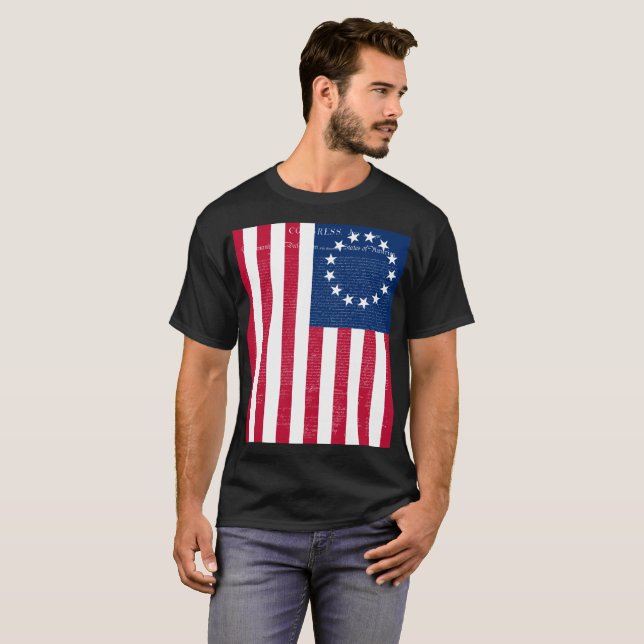Betsy Ross flag Tee (Hel framsida)