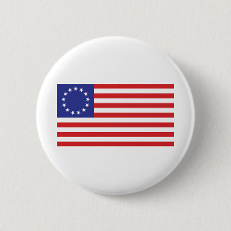 Betsy-Ross-Flagga.-1776 Knapp
