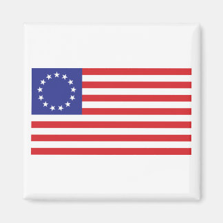 Betsy-Ross-Flagga.-1776 Magnet