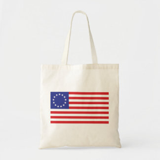 Betsy-Ross-Flagga.-1776 Tygkasse
