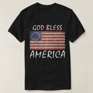 Betsy Ross Flagga Amerika till skjorta T Shirt