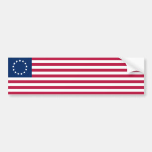 Betsy Ross Flagga Bildekal