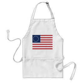 Betsy Ross Flagga Design Apron Förkläde