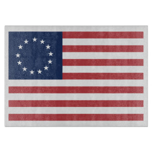 Betsy Ross Flagga Design Cot Board