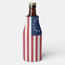 Betsy Ross Flagga Design Flaska Cooler