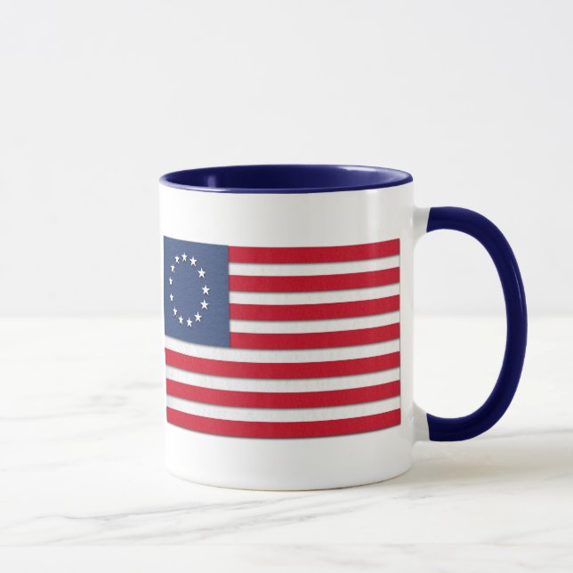 "Betsy Ross" Flagga Mugg (Höger)