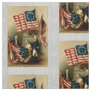 Betsy Ross flagga Tyg