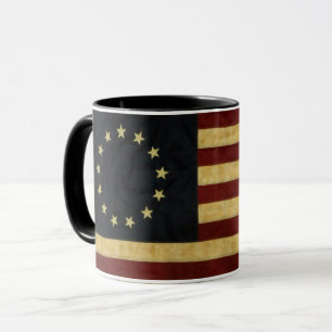 Betsy Ross flaggamugg Mugg