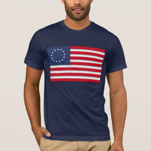 "Betsy Ross" flaggaskjorta Tröja