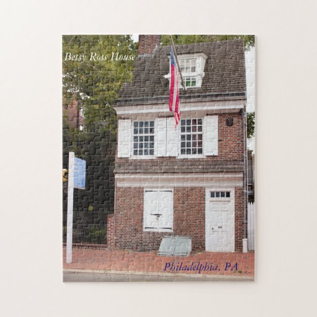 Betsy Ross House Pussel (Vertikal)