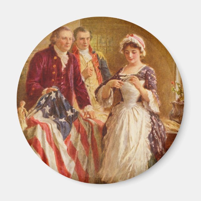 Betsy Ross Magnet (Framsidan)