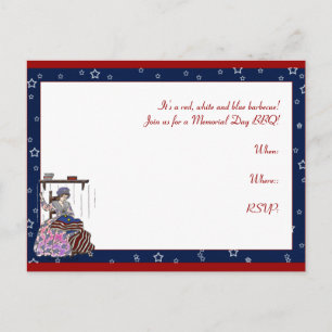 Betsy Ross Makes en minnesdag i Flagga Vykort