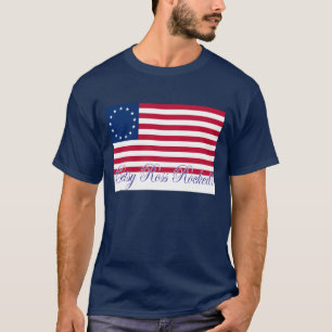 Betsy Ross manar utslagsplats T-shirt