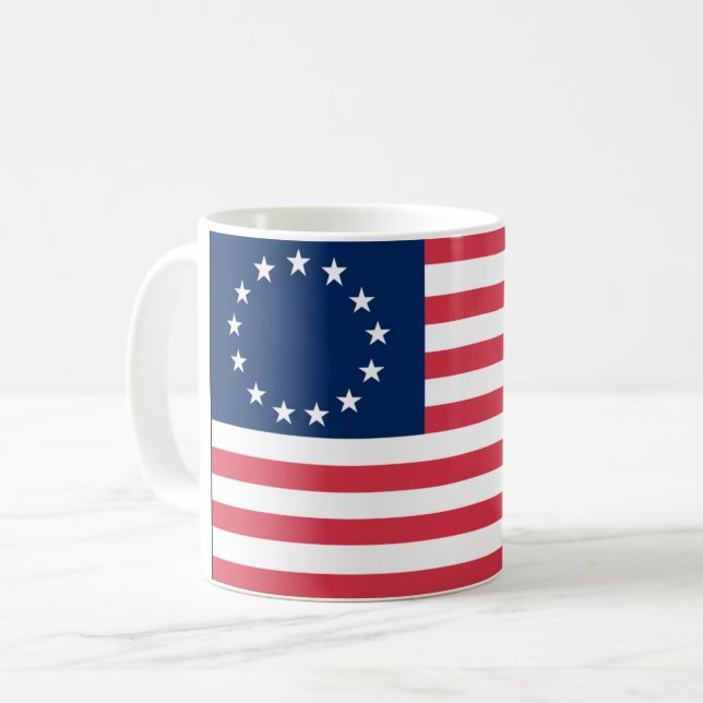 Betsy Ross mugg (Framsida vänster)