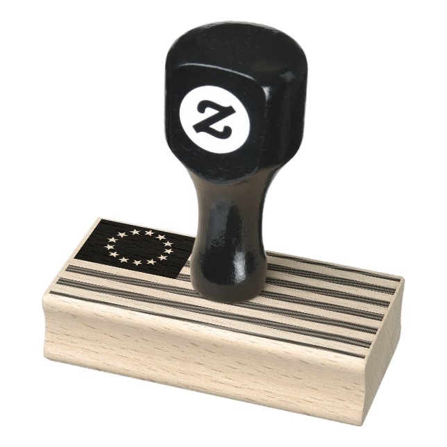 Betsy Ross Old glory American USA flagga Stämpel (Stämpel)