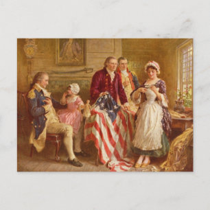 Betsy Ross Postcard Vykort
