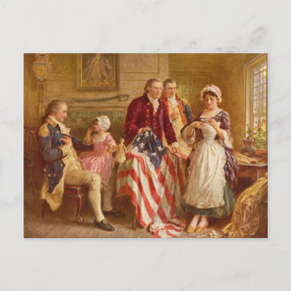 Betsy Ross Postcard Vykort