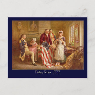 Betsy Ross Postcard Vykort